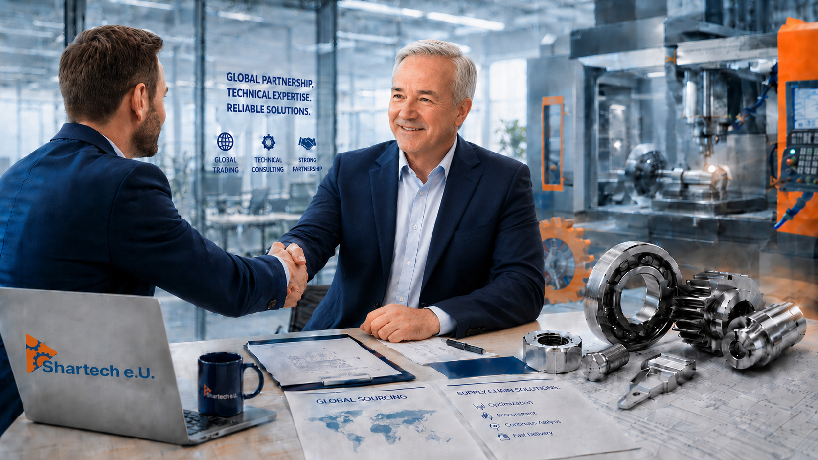 Industrial machinery, trading and technical solutions